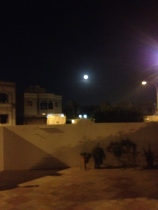 Full moon from my house